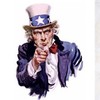 Uncle Sam and Columbia